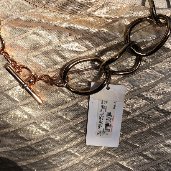 🌺 Diego Massimo Italy Bronze Toggle Necklace - Picture 5 of 8